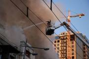 Пожар в Киеве – горел дом возле костела св. Николая