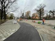 В Киеве начали ремонт тротуаров