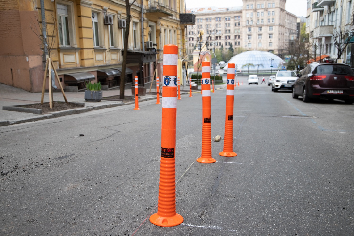 где будет перекрыто движение транспорта в Киеве на День независимости