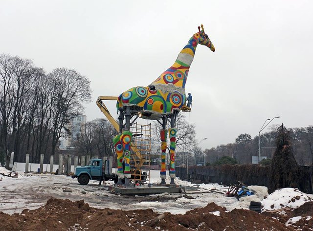 Реконструкция киевского зоопарка
