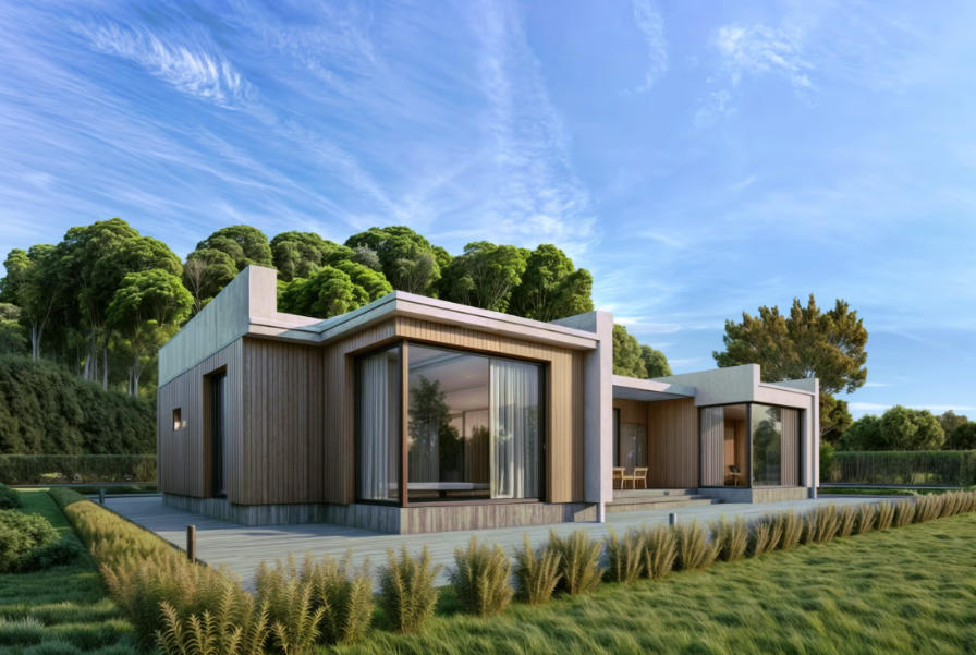 будинок у котеджному містечку Озерний