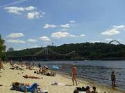 На пляжах Києва не рекомендовано купатися до кінця літа