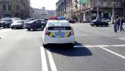 Полиция перекрыла Крещатик в Киеве