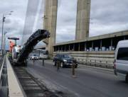 Южный мост в Киеве перекрыт 5 месяцев в году