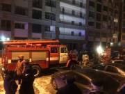 Пожежа в житловому комплексі «Підвисоцький» на Печерську в Києві