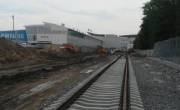 Строительство железнодорожных путей из Киева в «Борисполь»