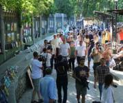 Фото: kyivcity.gov.ua Аллея художников в Киеве