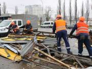 Демонтаж временных сооружений