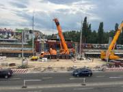 Фото: kyivcity.gov.ua Реконструкция моста возле станции «Дарница»