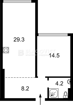 Квартира W-7369637, Бойчука Михайла (Кіквідзе), 41б, Київ - Фото 9