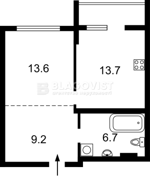 Квартира W-7369678, Бойчука Михайла (Кіквідзе), 41б, Київ - Фото 4