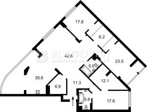 Квартира W-7369686, Верхогляда Андрея (Драгомирова Михаила), 16, Киев - Фото 8