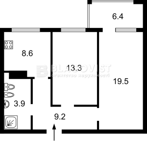 Квартира W-7369699, Бойчука Михаила (Киквидзе), 19а, Киев - Фото 13
