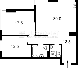 Квартира W-7369807, Предславинська, 42а, Київ - Фото 9