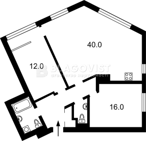 Квартира W-7378763, Липкивского Василия (Урицкого), 16в, Киев - Фото 18