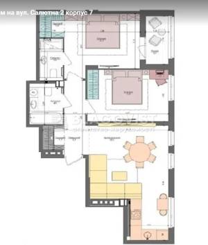 Квартира W-7394384, Салютная, 2, Киев - Фото 26