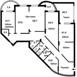  Офис, W-7318128, Леси Украинки бульв., 7, Киев - Фото 4