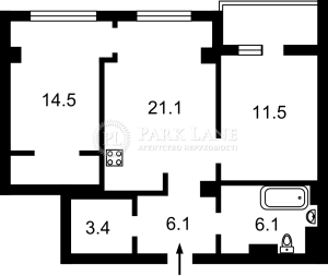 Квартира W-7275806, Шумського Юрія, 1а, Київ - Фото 13