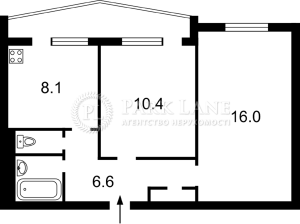 Квартира W-7365190, Малышко Андрея, 13, Киев - Фото 10