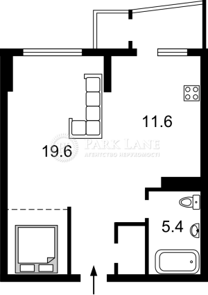 Квартира W-7369920, Поправки Юрия (Лебедева Николая), 4, Киев - Фото 19