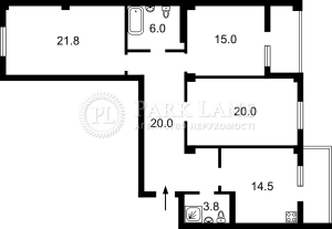 Квартира W-7409530, Краковская, 4б, Киев - Фото 5