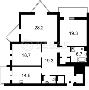 Квартира W-7455397, Верховної Ради бул., 21б, Київ - Фото 8