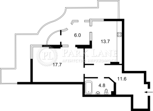 Квартира W-7359930, Тютюнника Василя (Барбюса Анрі), 37/1, Київ - Фото 2
