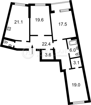 Квартира W-7359937, Тютюнника Василя (Барбюса Анрі), 28а, Київ - Фото 2