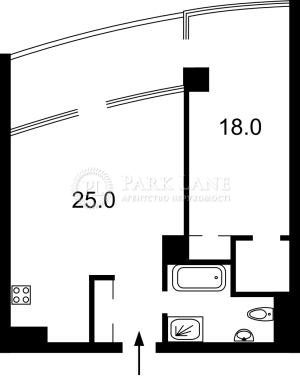 Квартира W-7362541, Іоанна Павла ІІ (Лумумби Патріса), 12, Київ - Фото 2
