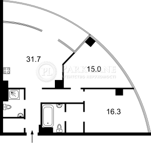 Квартира W-7362545, Іоанна Павла ІІ (Лумумби Патріса), 12, Київ - Фото 2