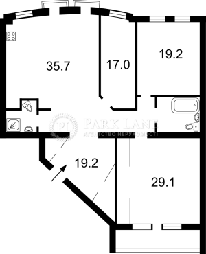 Квартира W-7367780, Гусовского Сергея, 11/11, Киев - Фото 2
