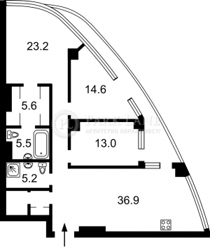 Квартира W-7310869, Иоанна Павла II (Лумумбы Патриса), 12 корпус 2, Киев - Фото 6