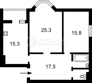 Квартира W-7310900, Герцена, 35, Киев - Фото 12