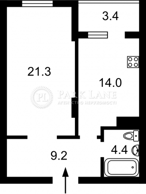 Квартира W-7310953, Богдановская, 7д, Киев - Фото 9