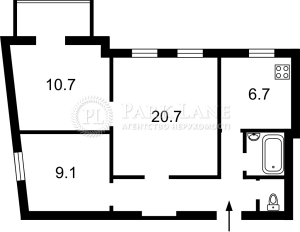 Квартира W-7421505, Михайловская, 21, Киев - Фото 3