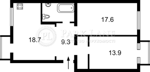 Квартира W-7431410, Круглоуниверситетская, 17, Киев - Фото 2