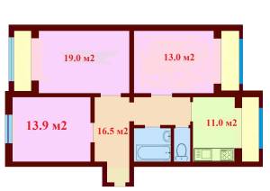 Квартира W-7426996, Руденко Ларисы, 13, Киев - Фото 2