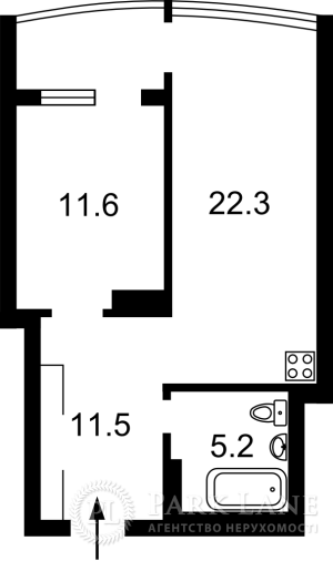 Квартира W-6983104, Никольско-Слободская, 3б, Киев - Фото 10