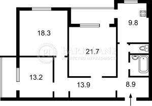 Квартира W-7402448, Бальзака Оноре де, 80, Київ - Фото 13