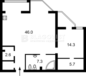 Квартира W-7426945, Здановской Юлии (Ломоносова), 58, Киев - Фото 15
