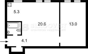 Квартира W-7426947, Боричев спуск, 5, Киев - Фото 12