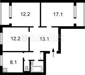 Квартира W-7428659, Заболотного Академика, 116, Киев - Фото 15
