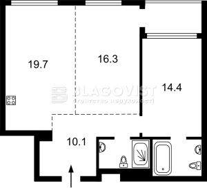 Квартира W-7345439, Федорова Ивана, 2а, Киев - Фото 9