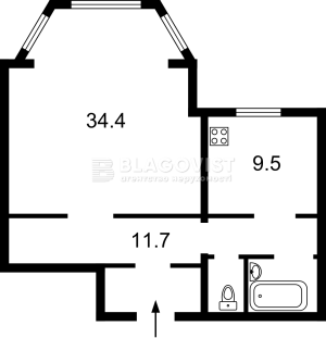 Квартира W-7347827, Ярославов Вал, 17б, Киев - Фото 2