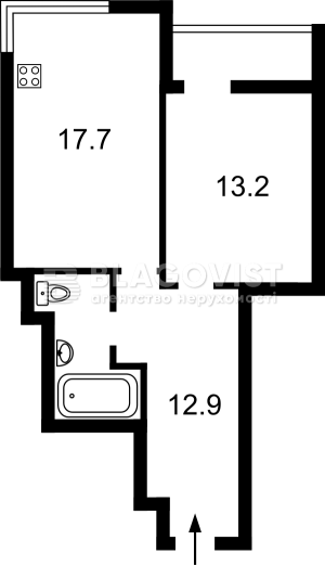Квартира W-7347982, Маккейна Джона (Кудрі Івана), 7, Київ - Фото 13