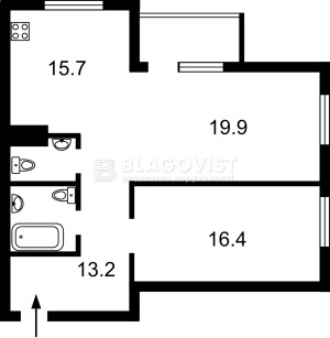 Квартира W-7349214, Микільсько-Слобідська, 3б, Київ - Фото 4