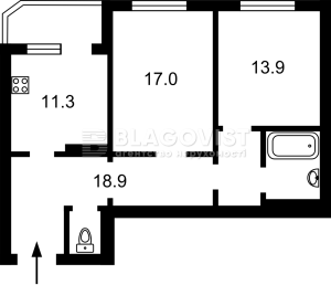 Квартира W-7358702, Моторный пер., 11, Киев - Фото 2