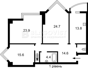 Квартира W-7376514, Бульварно-Кудрявська (Воровського), 11а, Київ - Фото 3