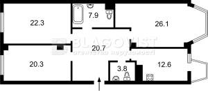 Квартира W-7389550, Здановской Юлии (Ломоносова), 73ж, Киев - Фото 3