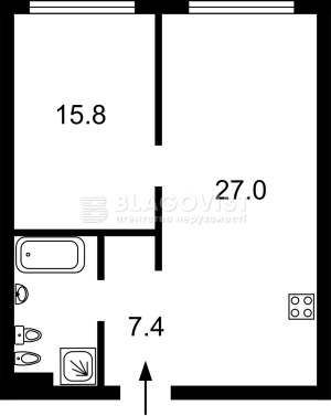 Квартира W-7424004, Звіринецька, 70а, Київ - Фото 6